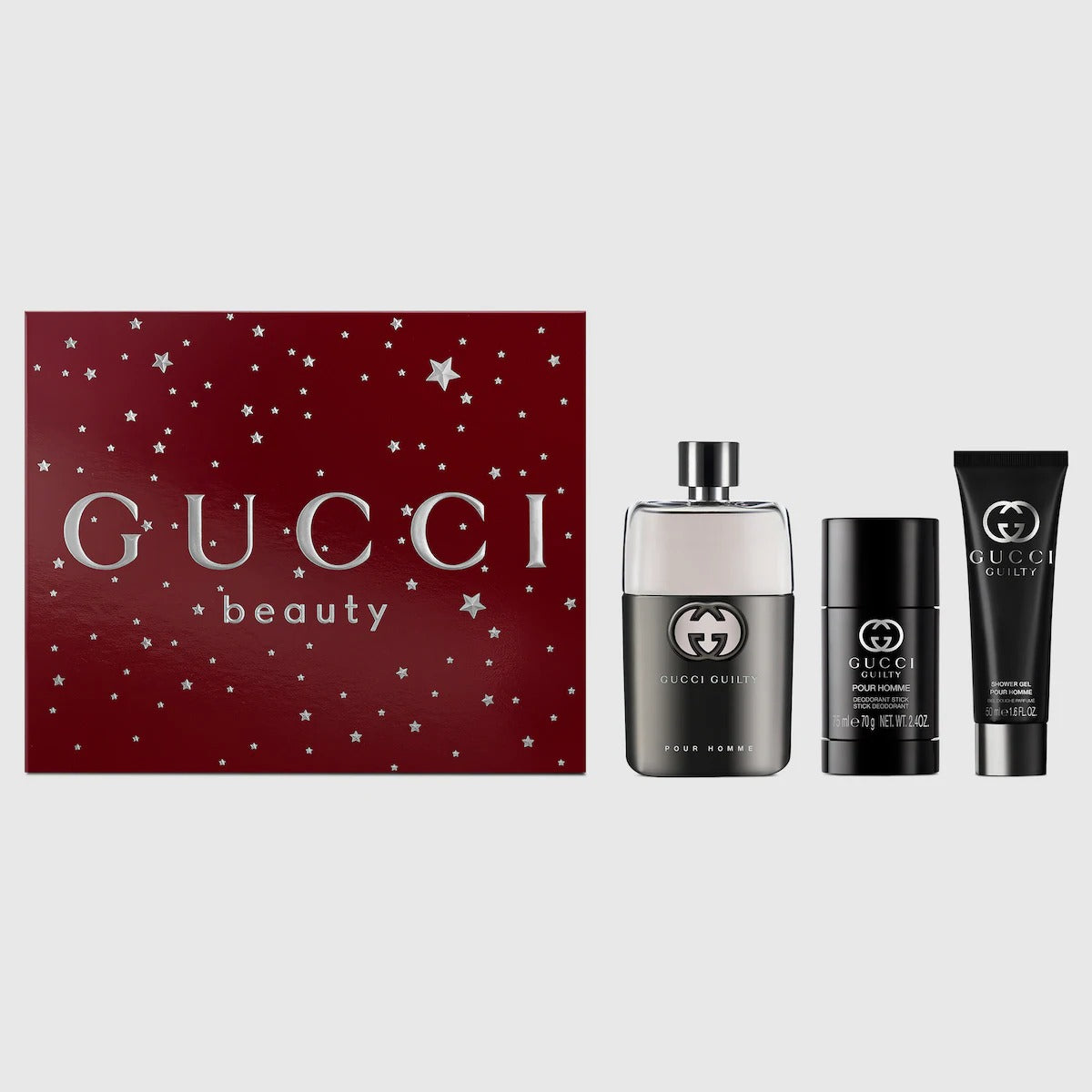 Bộ Quà Tặng GUCCI Guilty Pour Homme Gift Set #Version 1