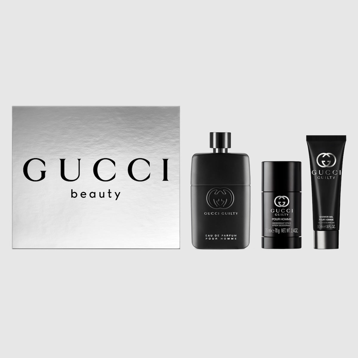 Bộ Quà Tặng GUCCI Guilty Pour Homme Gift Set #Version 2