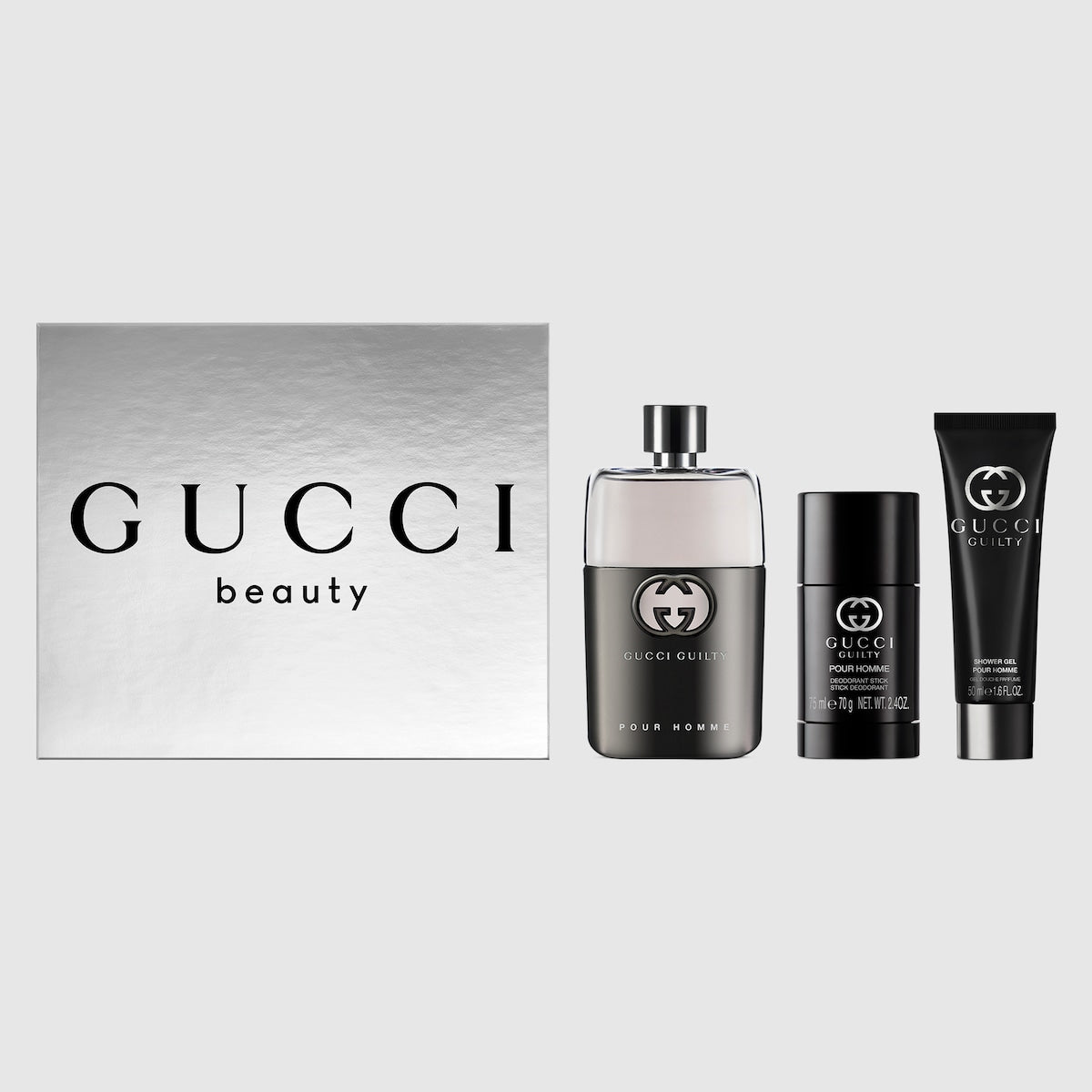 Bộ Quà Tặng GUCCI Guilty Pour Homme Gift Set #Version 1