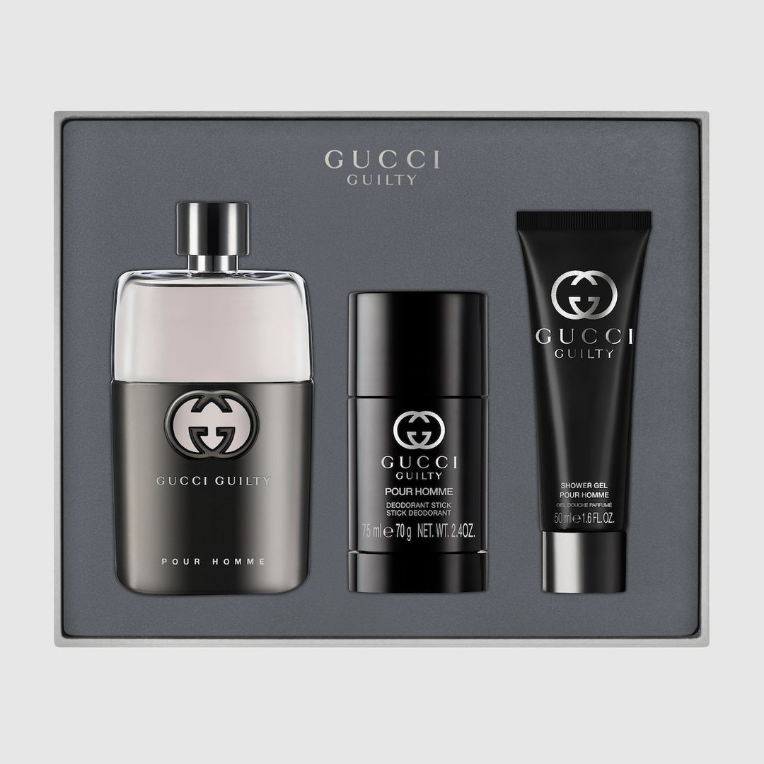 Bộ Quà Tặng GUCCI Guilty Pour Homme Gift Set #Version 1