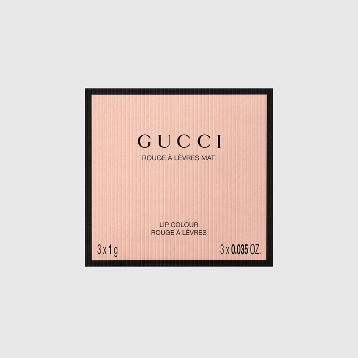 Bộ Quà Tặng GUCCI Rouge à Lèvres Mat Mini Lipsticks Trio Gift Set - Kallos Vietnam