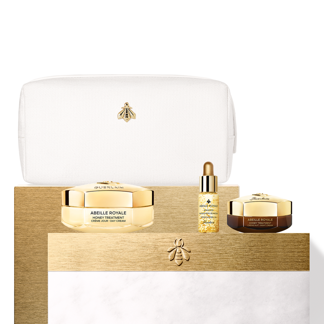 Bộ Quà Tặng GUERLAIN Abeille Royale Revitalizing Day & Night Skincare Set