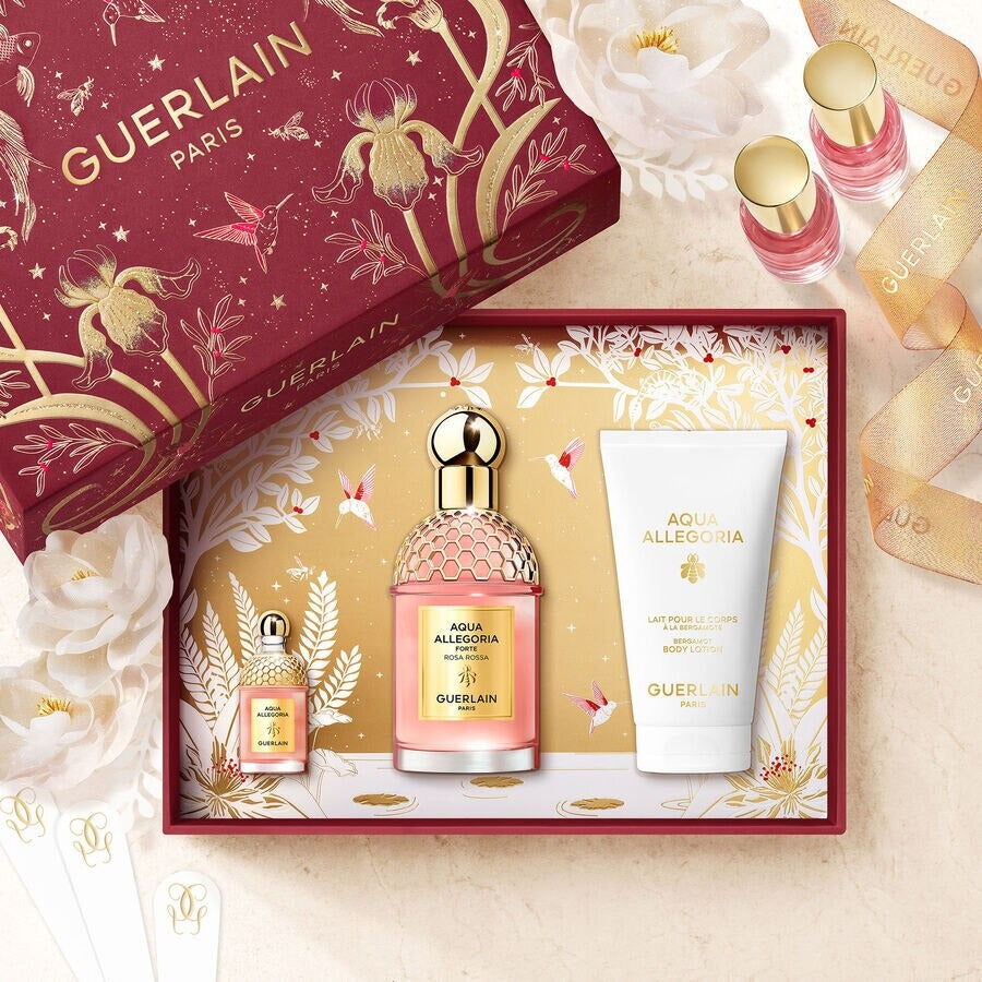 Bộ Quà Tặng GUERLAIN Aqua Allegoria Rosa Rossa Forte EDP Gift Set-Kallos