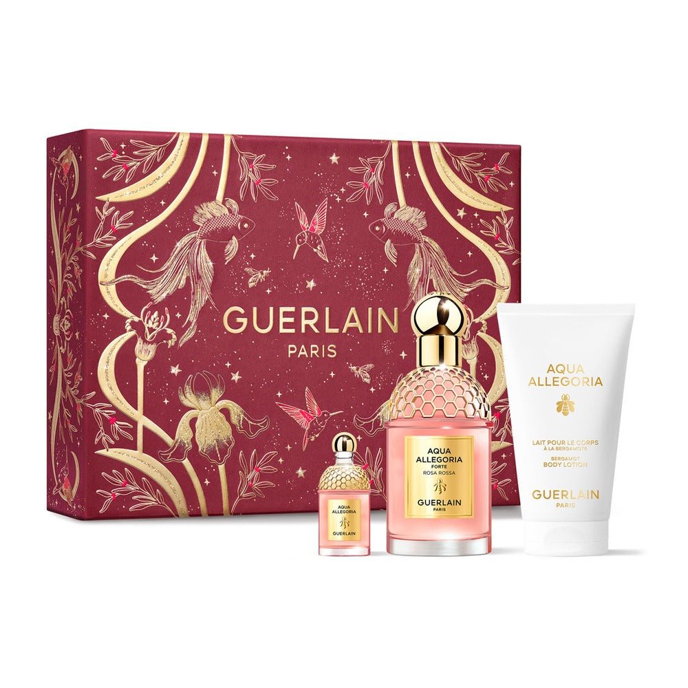 Bộ Quà Tặng GUERLAIN Aqua Allegoria Rosa Rossa Forte EDP Gift Set-Kallos
