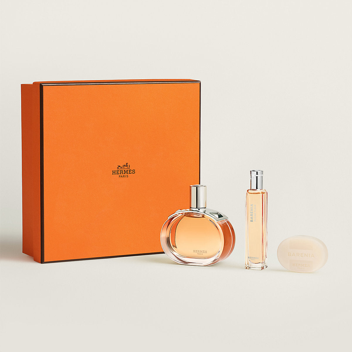 Bộ Quà Tặng HERMES Barénia Pleine Fleur Eau De Parfum Gift Set