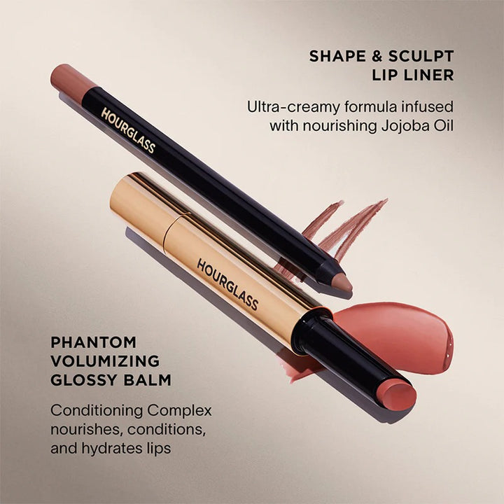 Bộ Quà Tặng HOURGLASS Sculpt &amp; Gloss Duo Limited Edition-Kallos