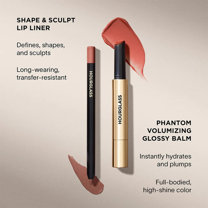Bộ Quà Tặng HOURGLASS Sculpt &amp; Gloss Duo Limited Edition-Kallos
