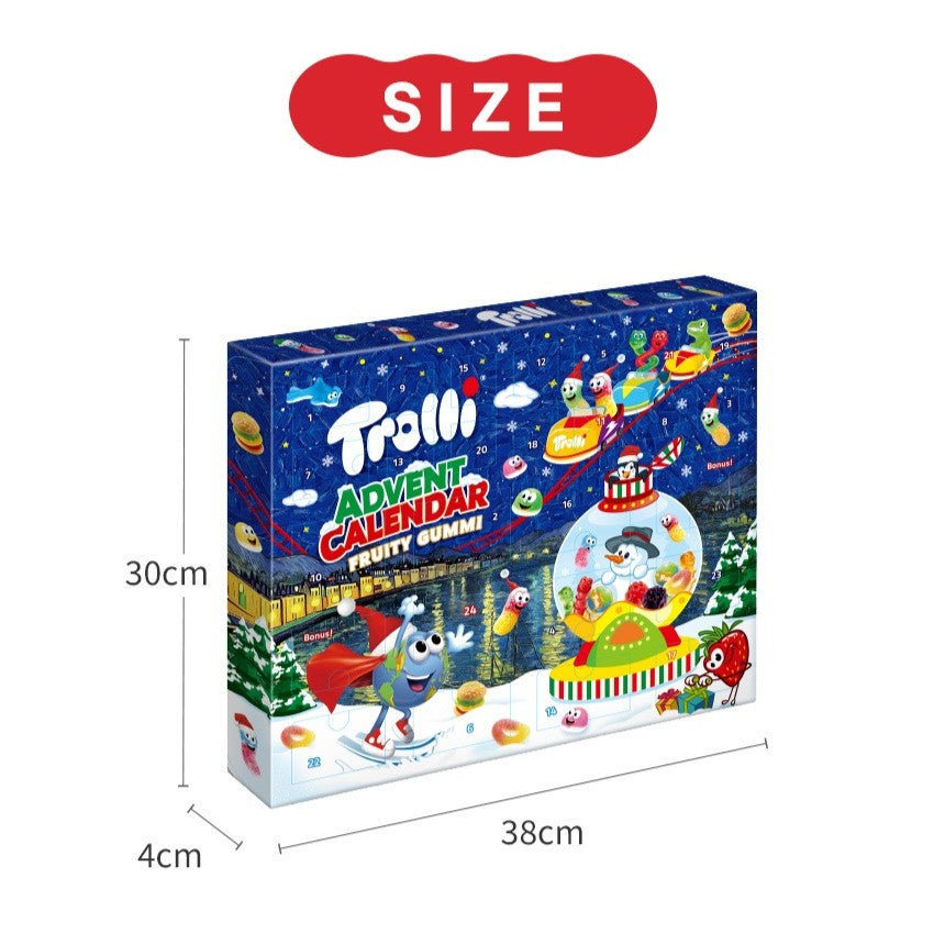 Bộ Quà Tặng Kẹo TROLLI Advent Calendar 2025-Kallos