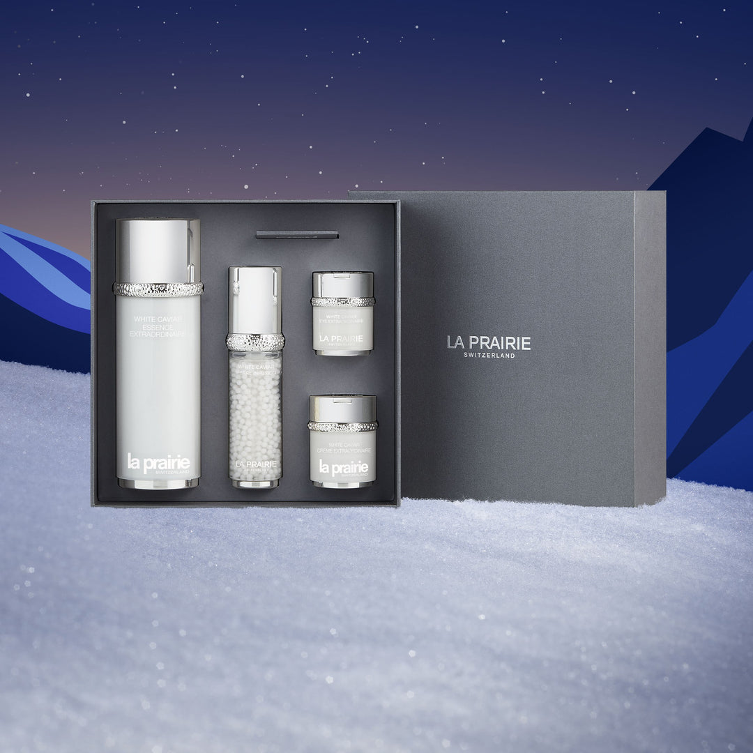 Bộ Quà Tặng LA PRAIRIE White Caviar Prepare & Care Limited Edition Set