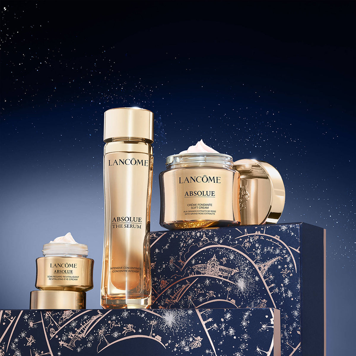 Bộ Quà Tặng LANCÔME Absolue Vault 2024 Holiday Skincare Set