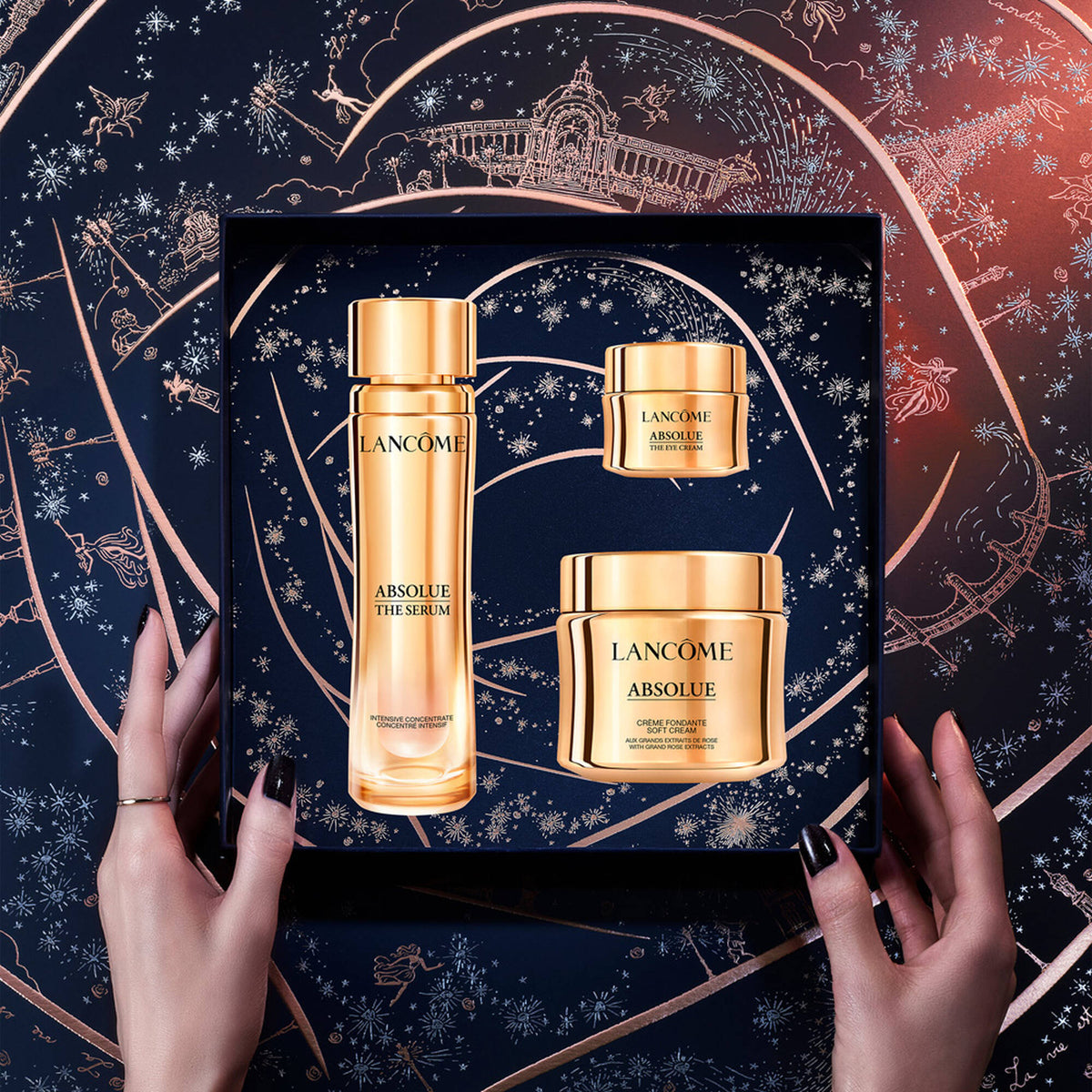 Bộ Quà Tặng LANCÔME Absolue Vault 2024 Holiday Skincare Set