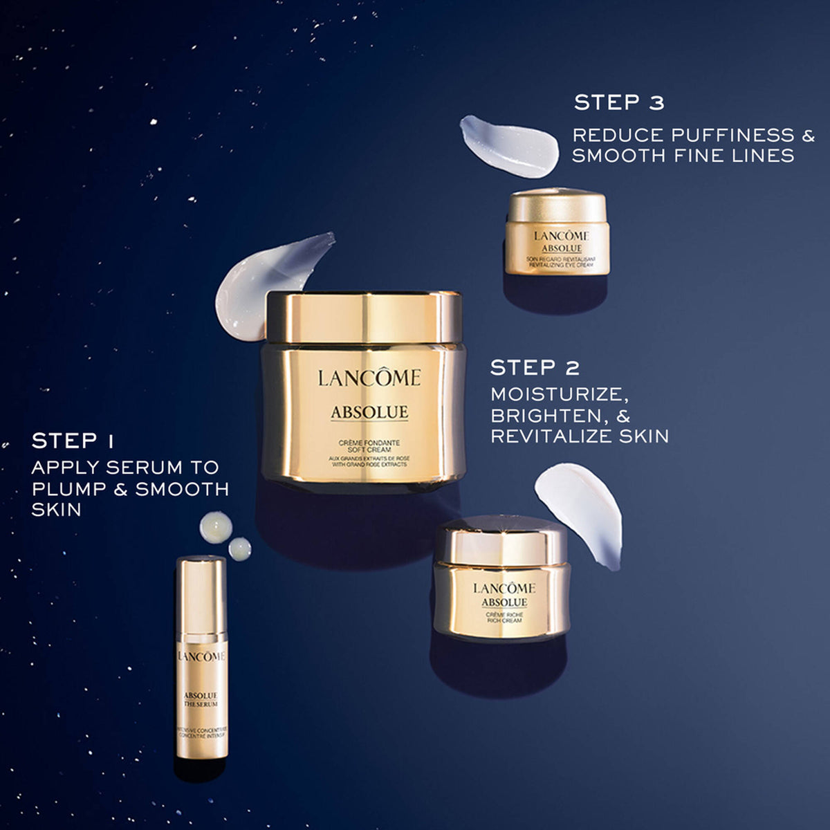 Bộ Quà Tặng LANCÔME Best Of Absolue 2024 Holiday Skincare Gift Set