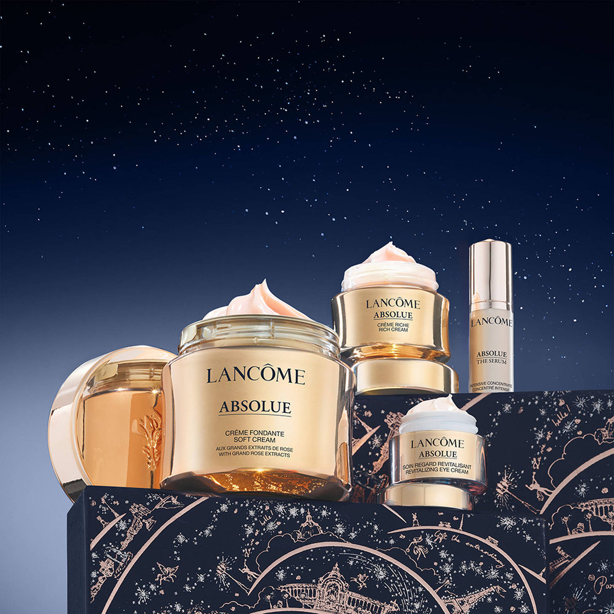 Bộ Quà Tặng LANCÔME Best Of Absolue 2024 Holiday Skincare Gift Set