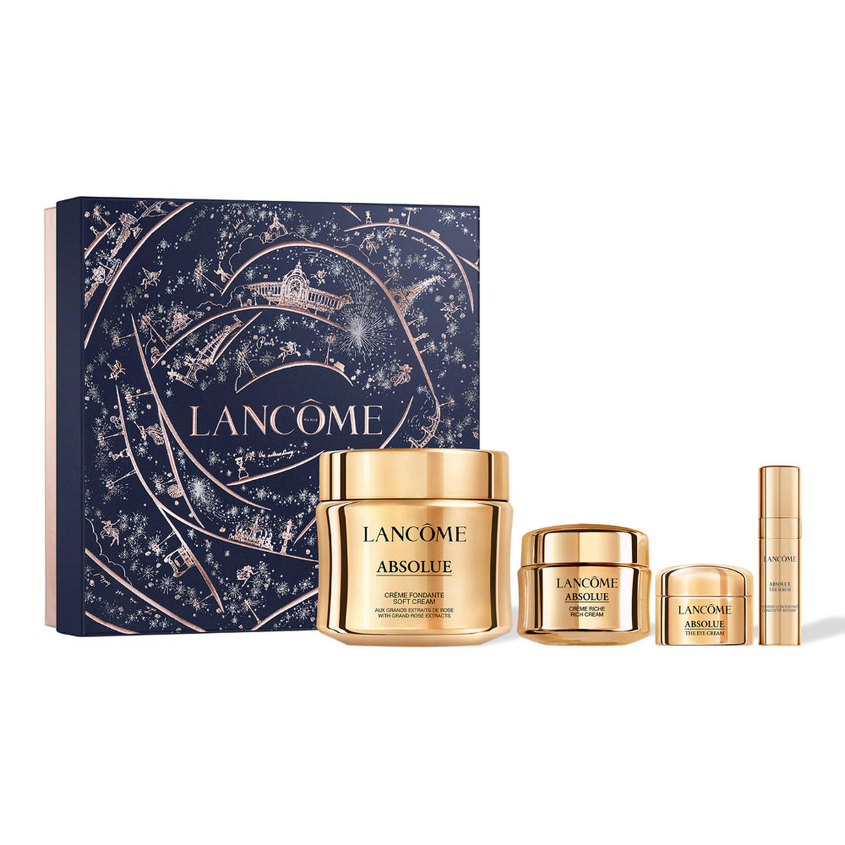 Bộ Quà Tặng LANCÔME Best Of Absolue 2024 Holiday Skincare Gift Set