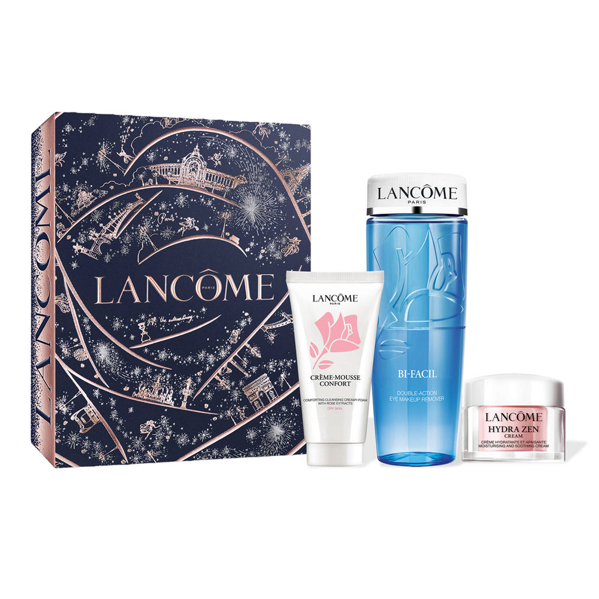 Bộ Quà Tặng LANCÔME Bi-Facil 2024 Holiday Skincare Gift Set