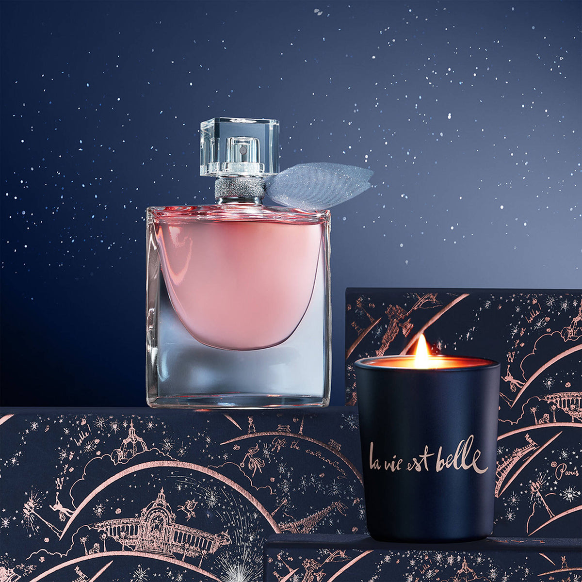 Bộ Quà Tặng LANCÔME La Vie Est Belle 2024 Holiday Fragrance & Candle Set