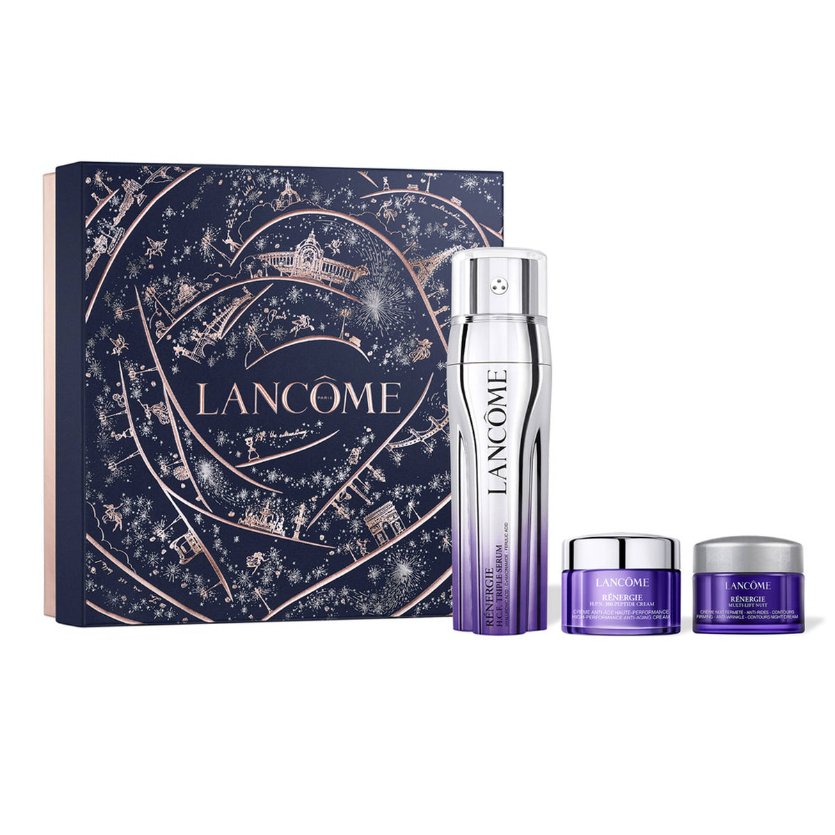 Bộ Quà Tặng LANCÔME Rénergie H.C.F. Triple Serum 2024 Holiday Gift Set