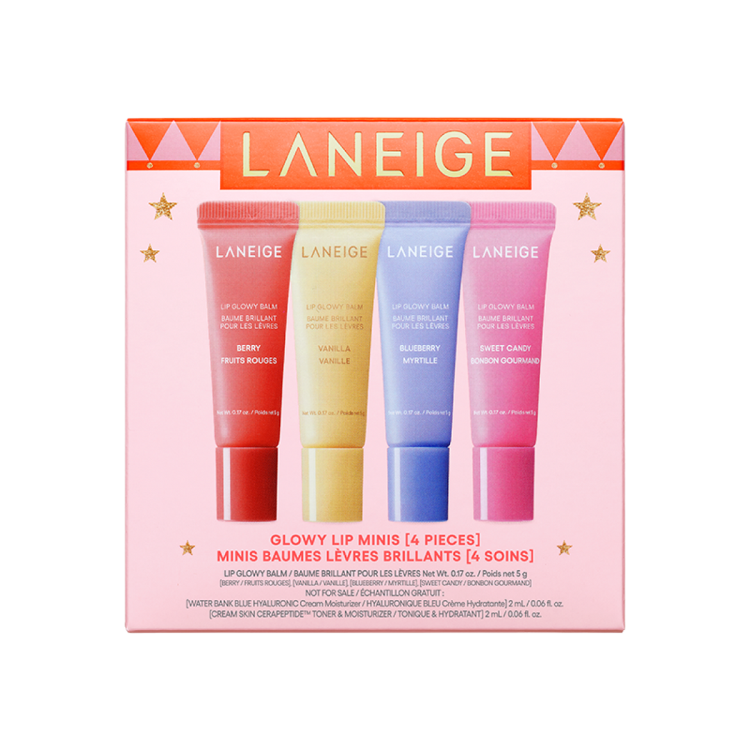 Bộ Quà Tặng Laneige Glowy Lip Minis Holiday 2025