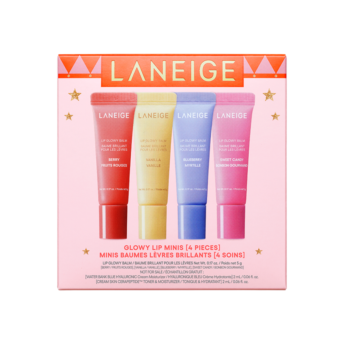 Bộ Quà Tặng Laneige Glowy Lip Minis Holiday 2025