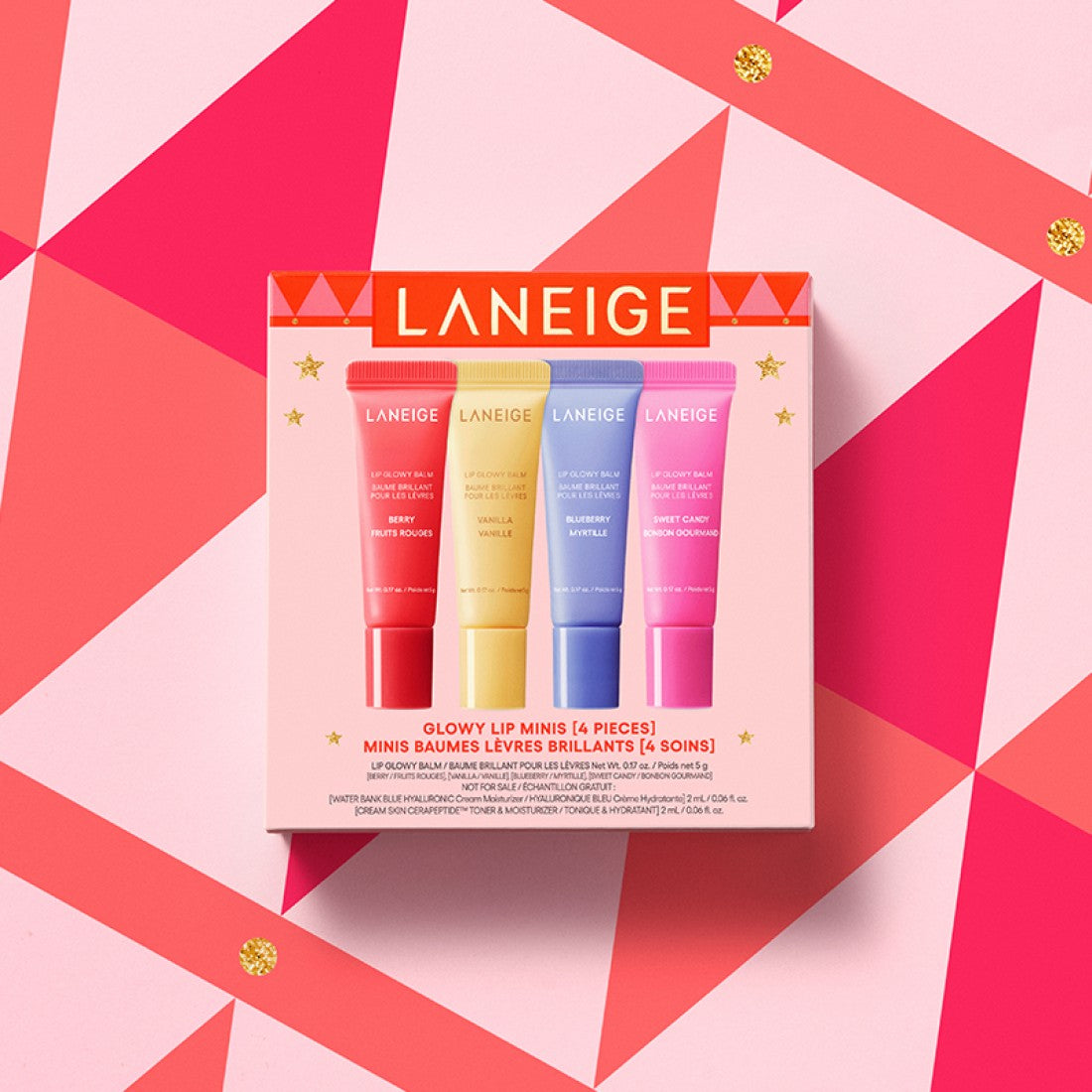 Bộ Quà Tặng Laneige Glowy Lip Minis Holiday 2025