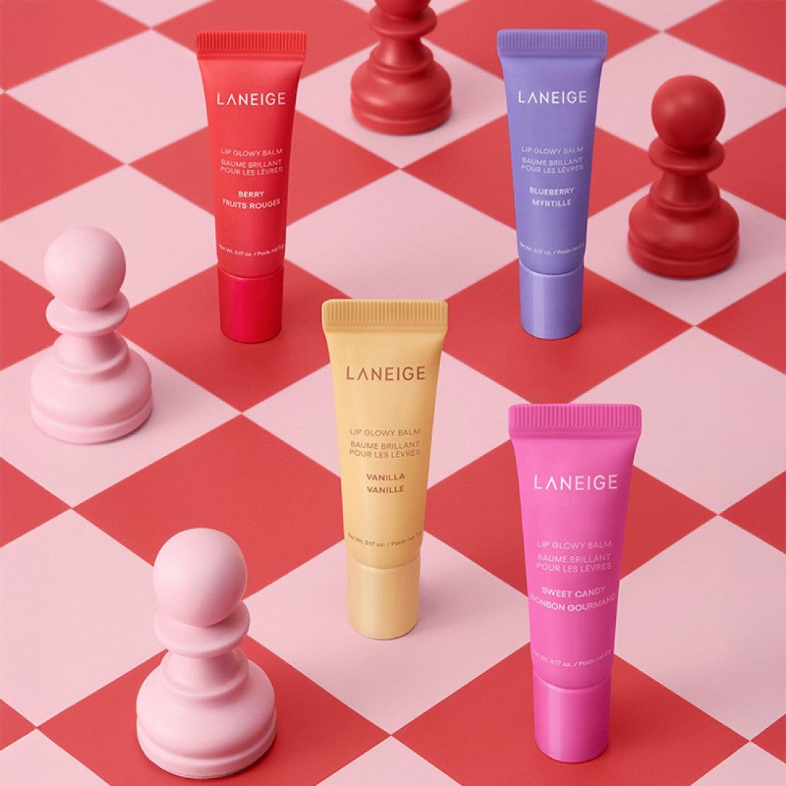 Bộ Quà Tặng Laneige Glowy Lip Minis Holiday 2025