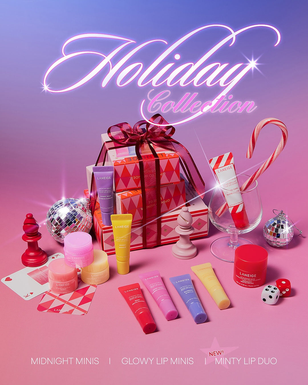 Bộ Quà Tặng Laneige Minty Lip Duo Holiday 2025