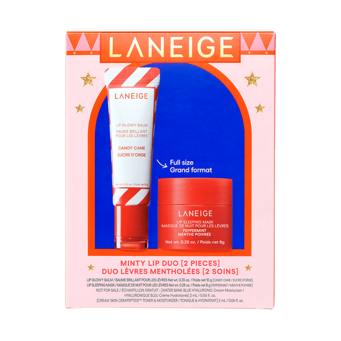 Bộ Quà Tặng Laneige Minty Lip Duo Holiday 2025