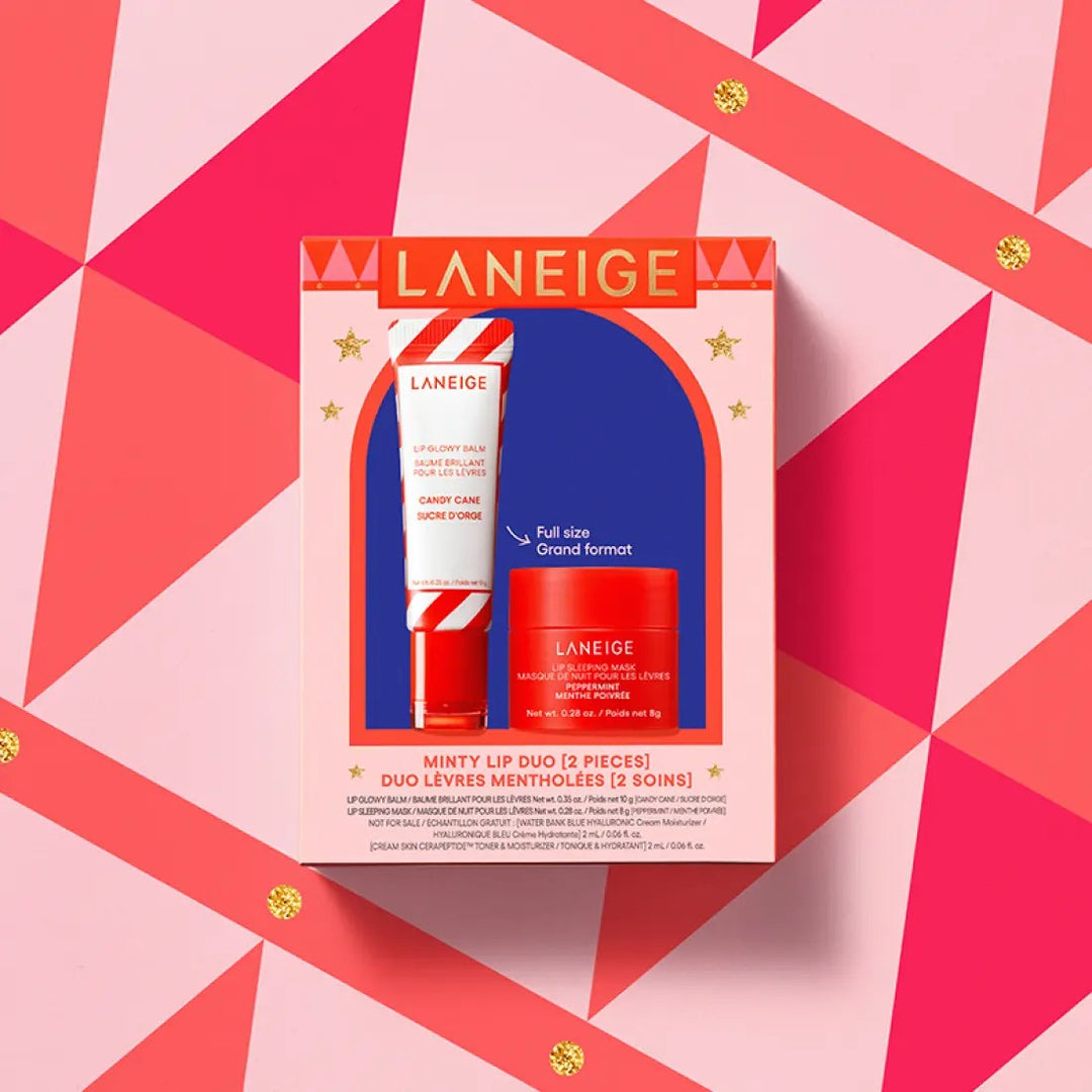 Bộ Quà Tặng Laneige Minty Lip Duo Holiday 2025
