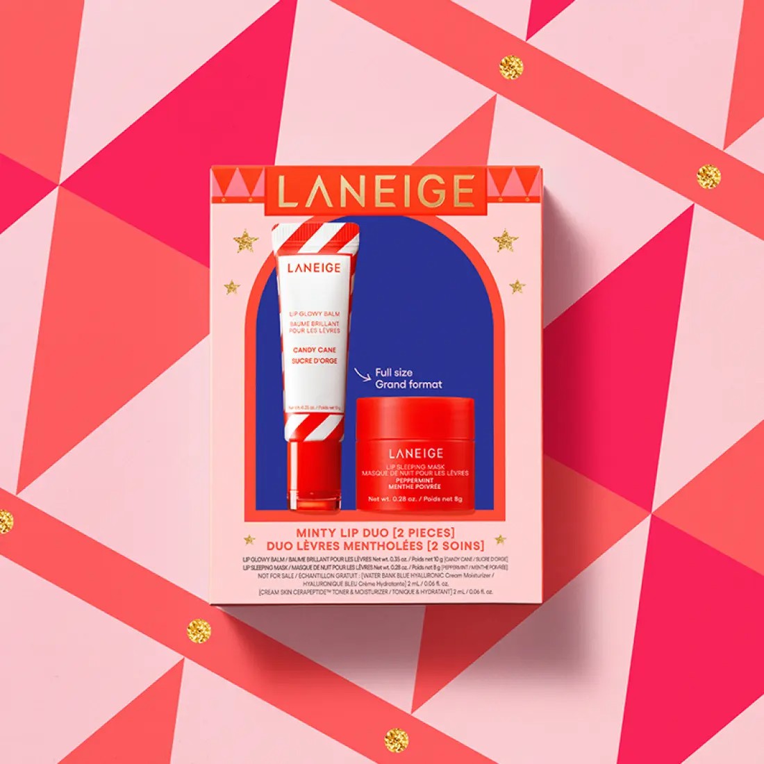 Bộ Quà Tặng Laneige Minty Lip Duo Holiday 2025