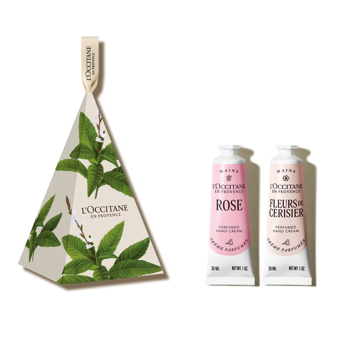 Bộ Quà Tặng L'OCCITANE Cherry & Rose Hand Cream Duo