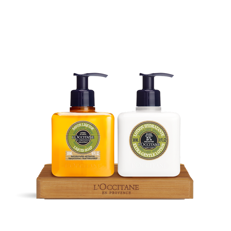 Bộ Quà Tặng L'OCCITANE Gentle Shea Verbena Hands & Body Care Duo - Kallos Vietnam