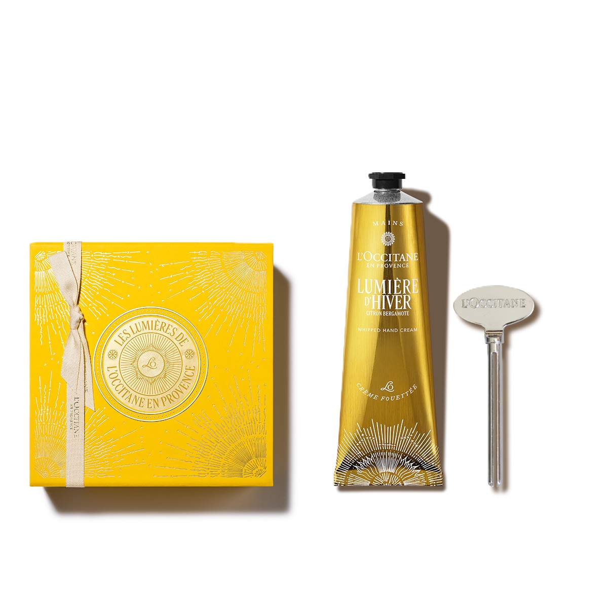 Bộ Quà Tặng L'OCCITANE Lumière d'Hiver Whipped Hand Cream Holiday-Kallos
