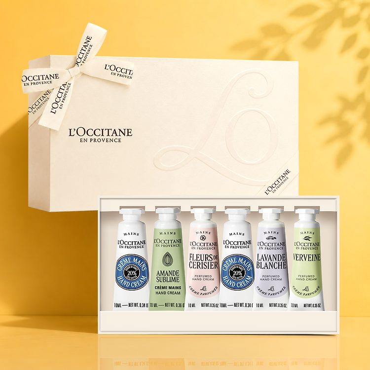 Bộ Quà Tặng L'OCCITANE Mini Hand Cream 6 Types Kit Set