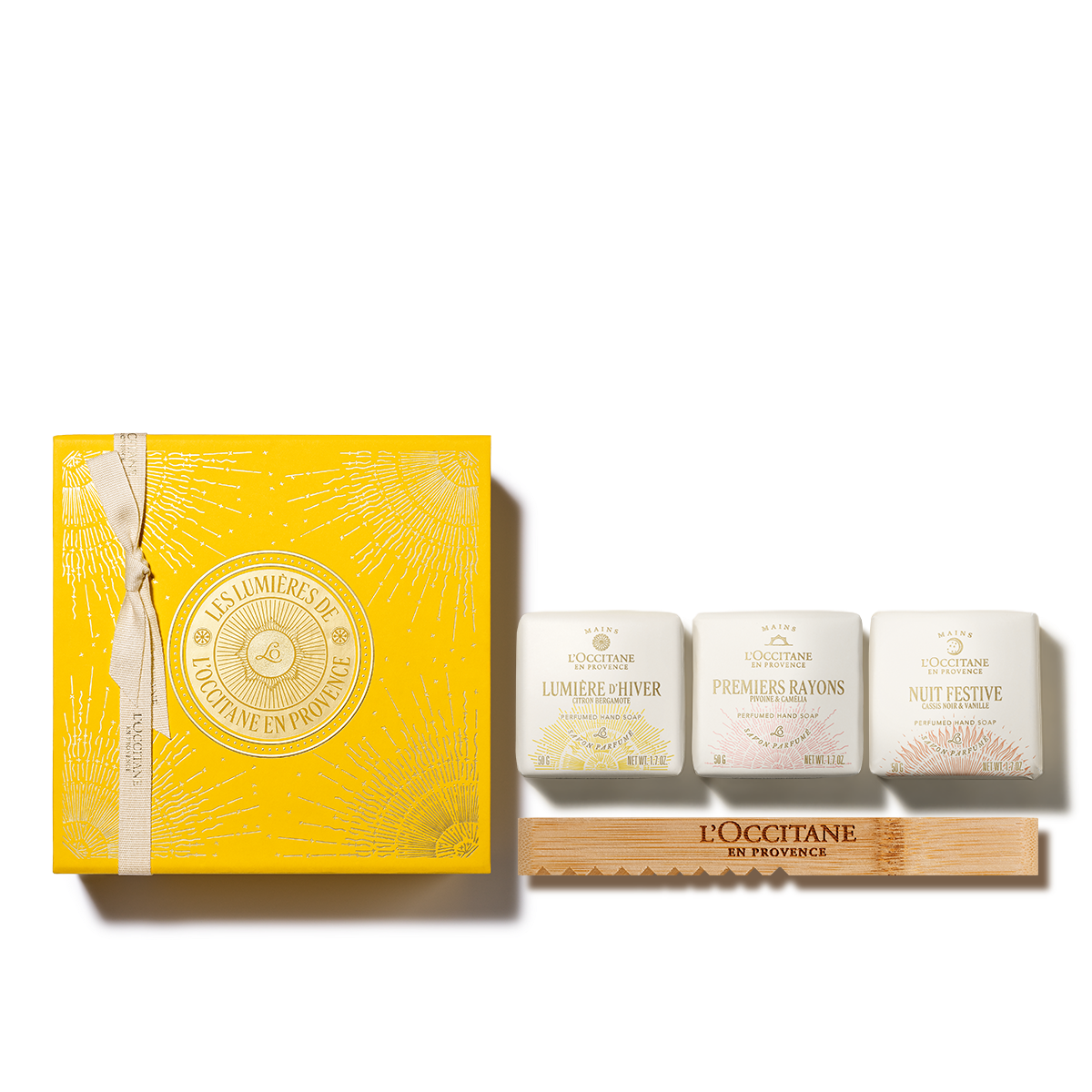 Bộ Quà Tặng L'OCCITANE Perfumed Soap Trio Set Holiday 2025-Kallos