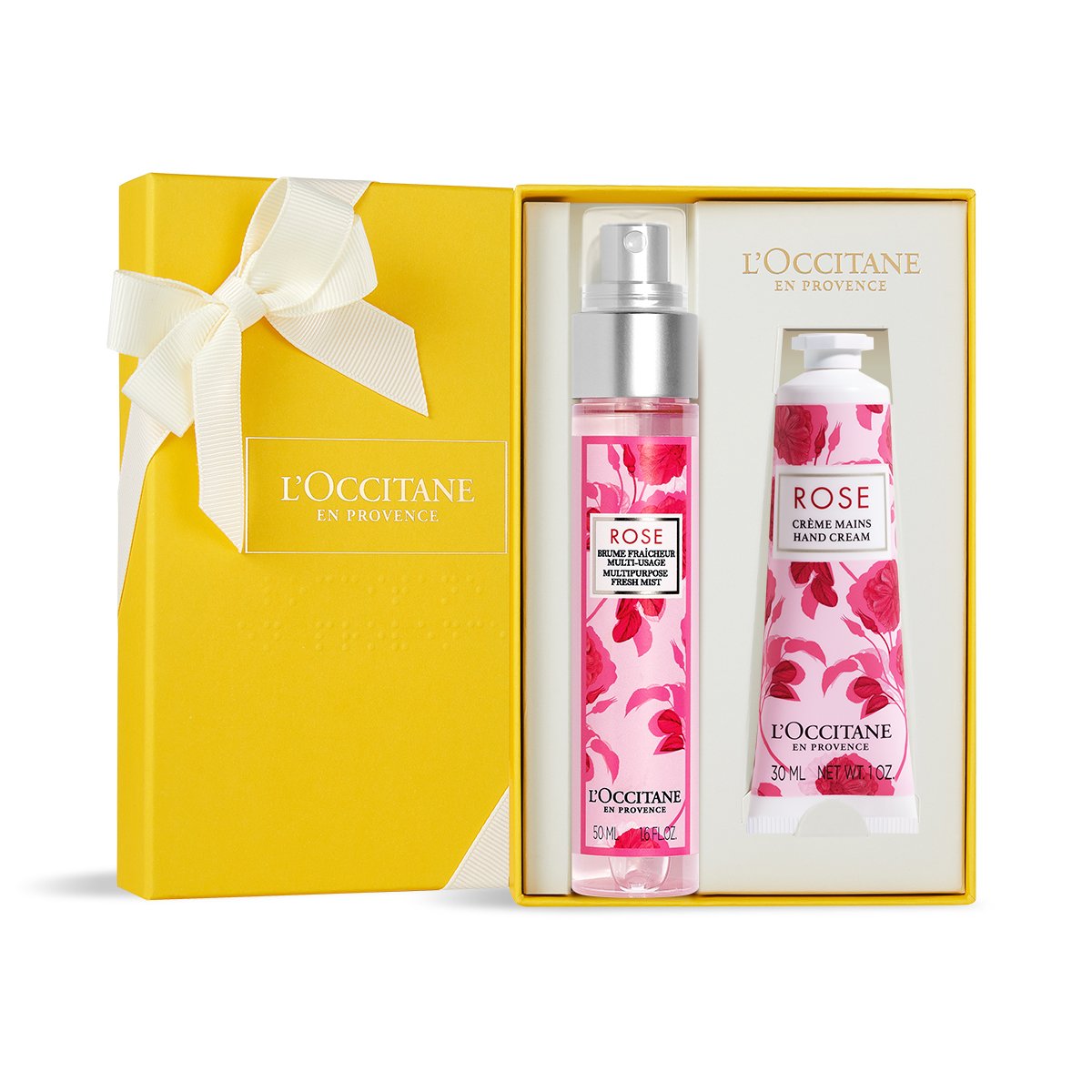 Bộ Quà Tặng L'OCCITANE Rose Mist & Hand Cream Duo-Kallos