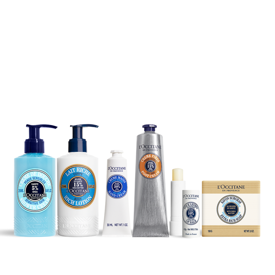Bộ Quà Tặng L'OCCITANE Shea Butter Family Total Care Set - Kallos Vietnam