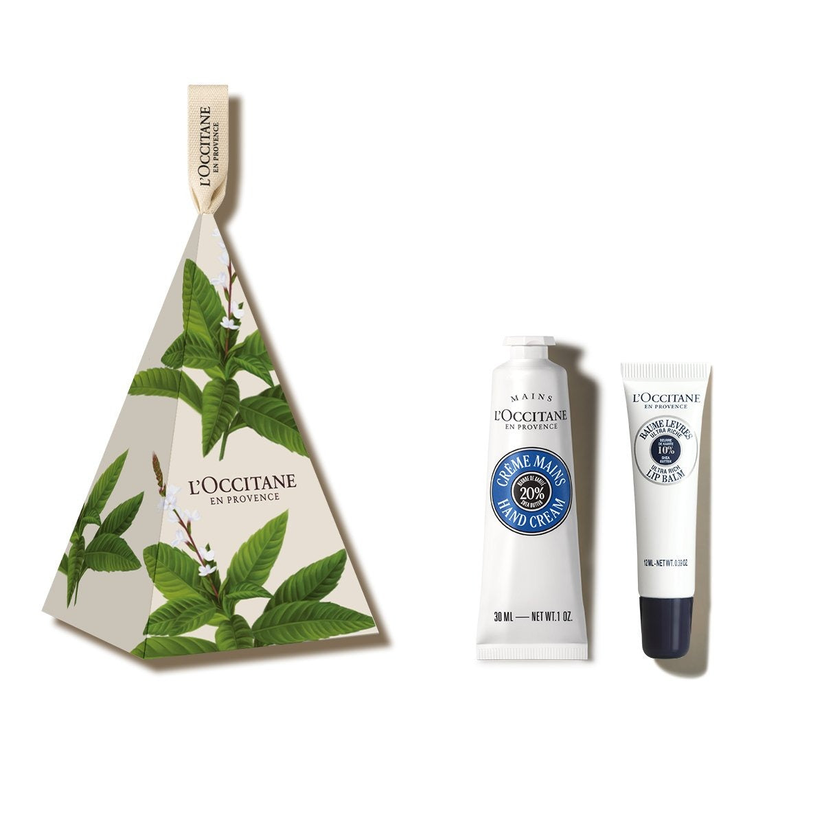 Bộ Quà Tặng L'OCCITANE Shea Butter Hand Cream & Lip Balm Duo
