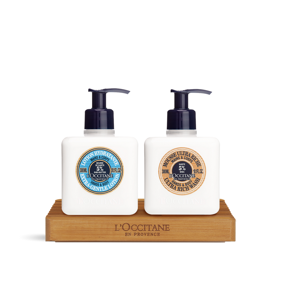 Bộ Quà Tặng L'OCCITANE Shea Butter Hand Wash & Hand Lotion Duo - Kallos Vietnam