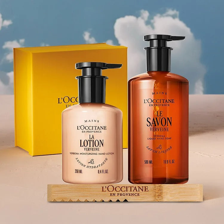 Bộ Quà Tặng L'OCCITANE Shea Butter Hand Wash & Hand Lotion Duo