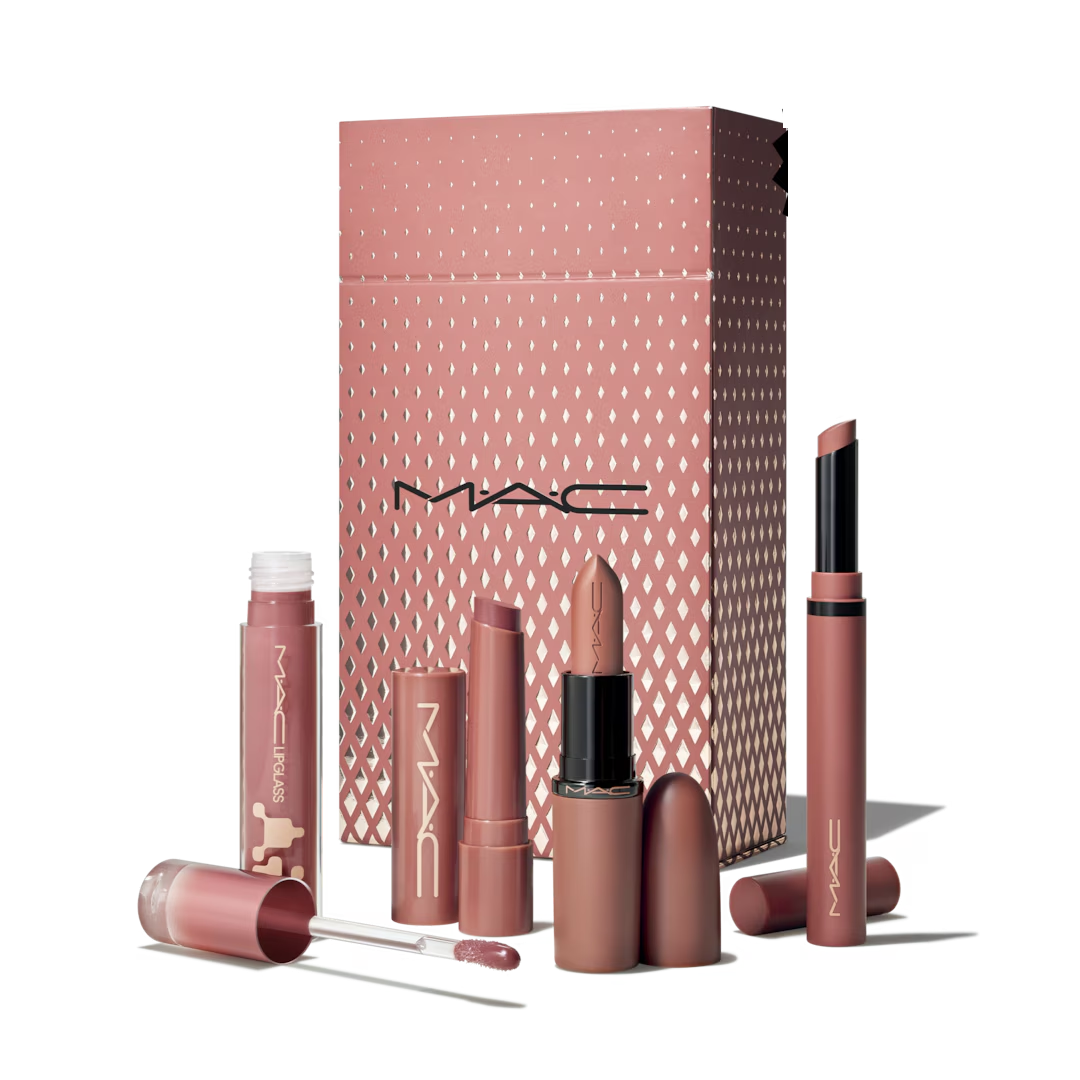 Bộ Quà Tặng MAC Totally Teddy Lip Kit