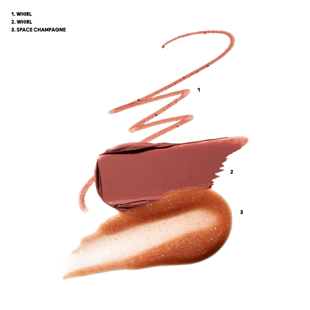 Bộ Quà Tặng MAC Trending Tomorrow Lip Trio #Nude