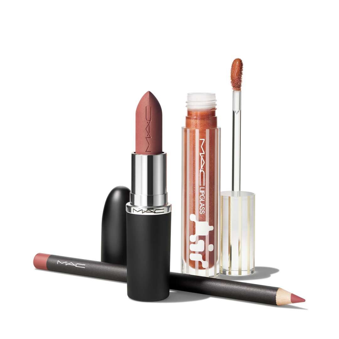 Bộ Quà Tặng MAC Trending Tomorrow Lip Trio #Nude