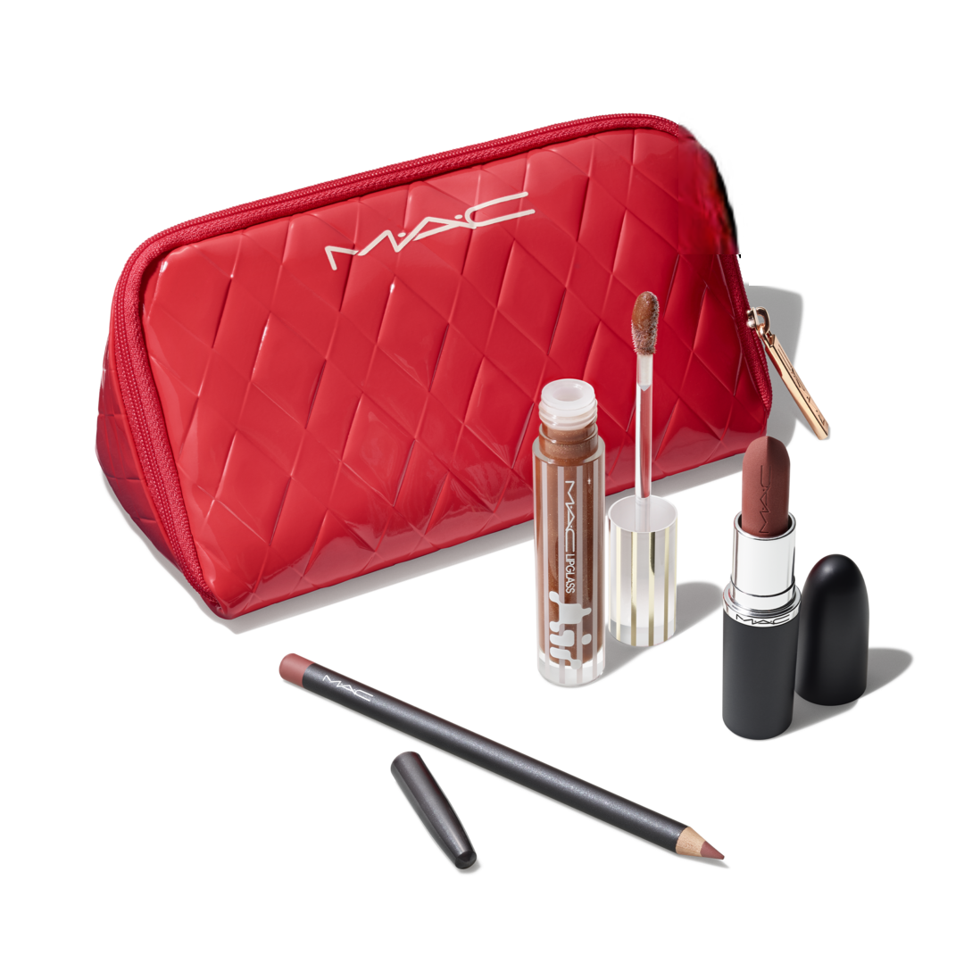 Bộ Quà Tặng MAC Trending Tomorrow Lip Trio #Nude-Kallos