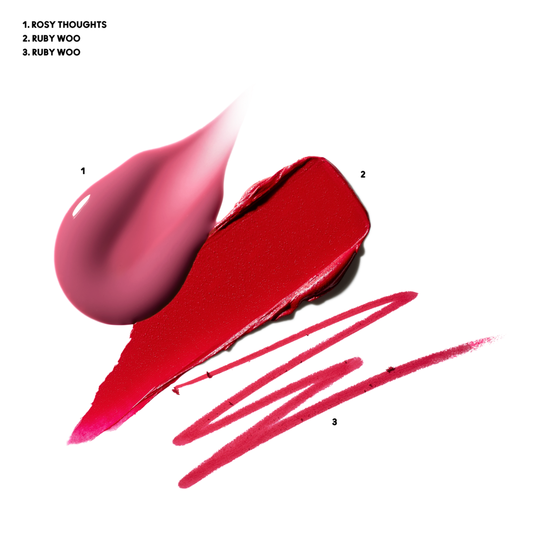 Bộ Quà Tặng MAC Trending Tomorrow Lip Trio #Red