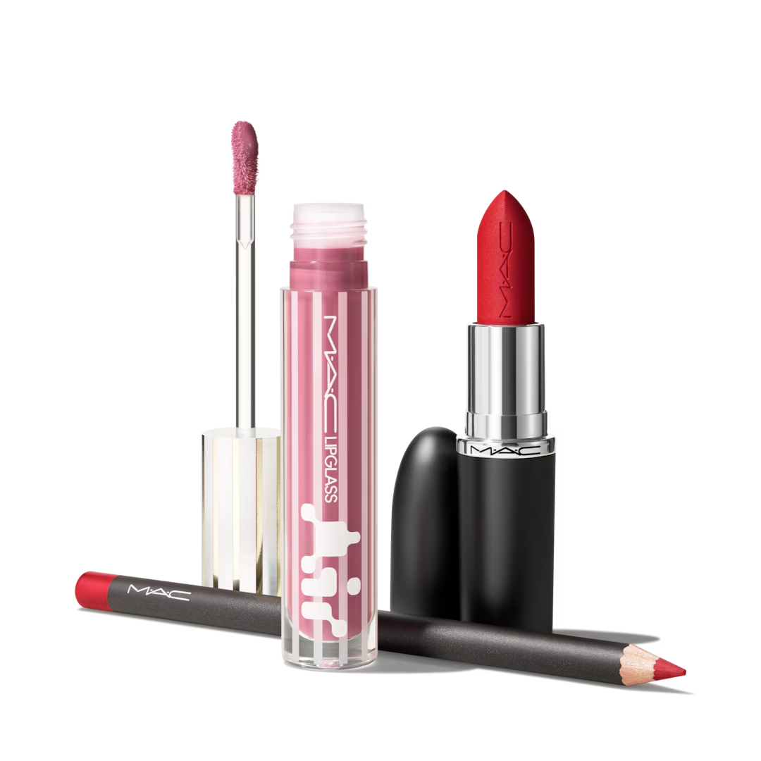 Bộ Quà Tặng MAC Trending Tomorrow Lip Trio #Red