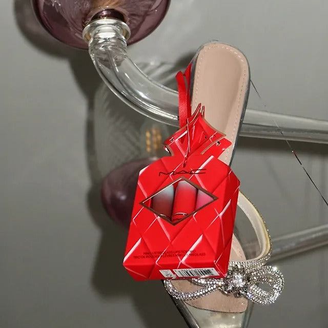 Bộ Quà Tặng MAC Wildest Gleams Mini Lustreglass Lip Trio #Brights