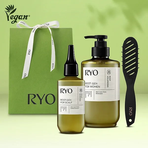 Bộ Quà Tặng RYO Root:Gen Hair Loss Care Shampoo + Essence Set-Kallos