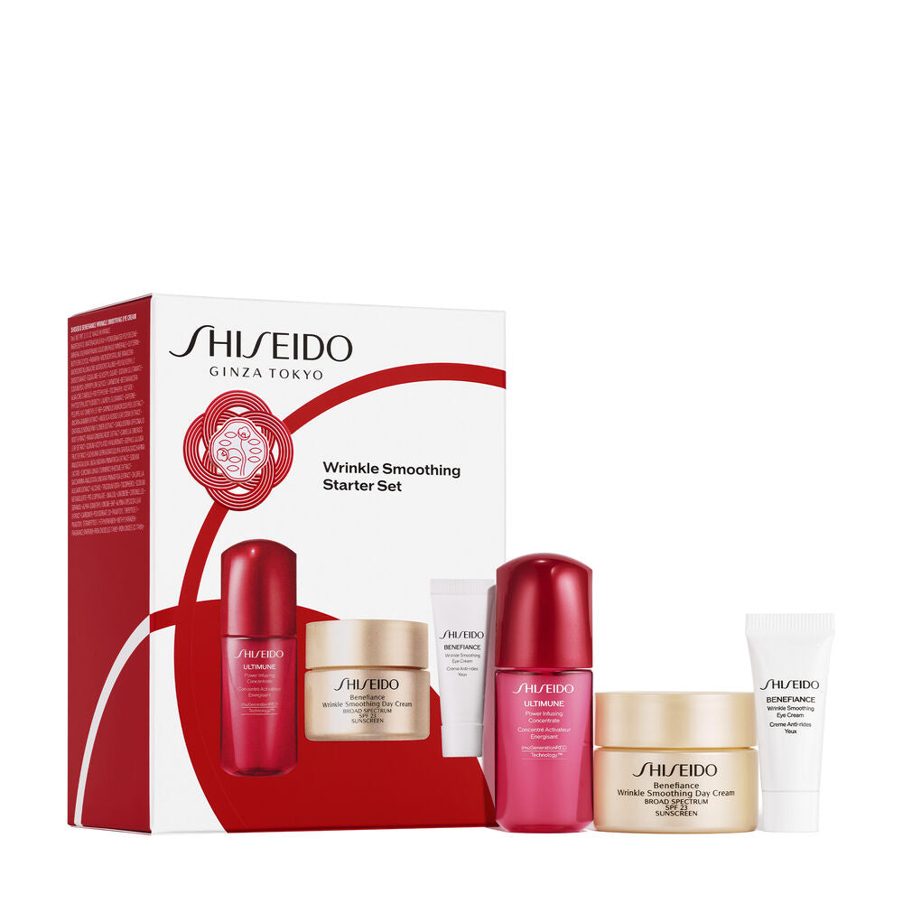 Bộ Quà Tặng SHISEIDO Benefiance Wrinkle Smoothing Starter Set - Kallos Vietnam