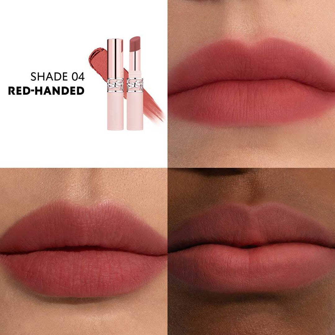 Bộ Quà Tặng Son YSL Lovenude Lip Blusher Duo Set & Pouch