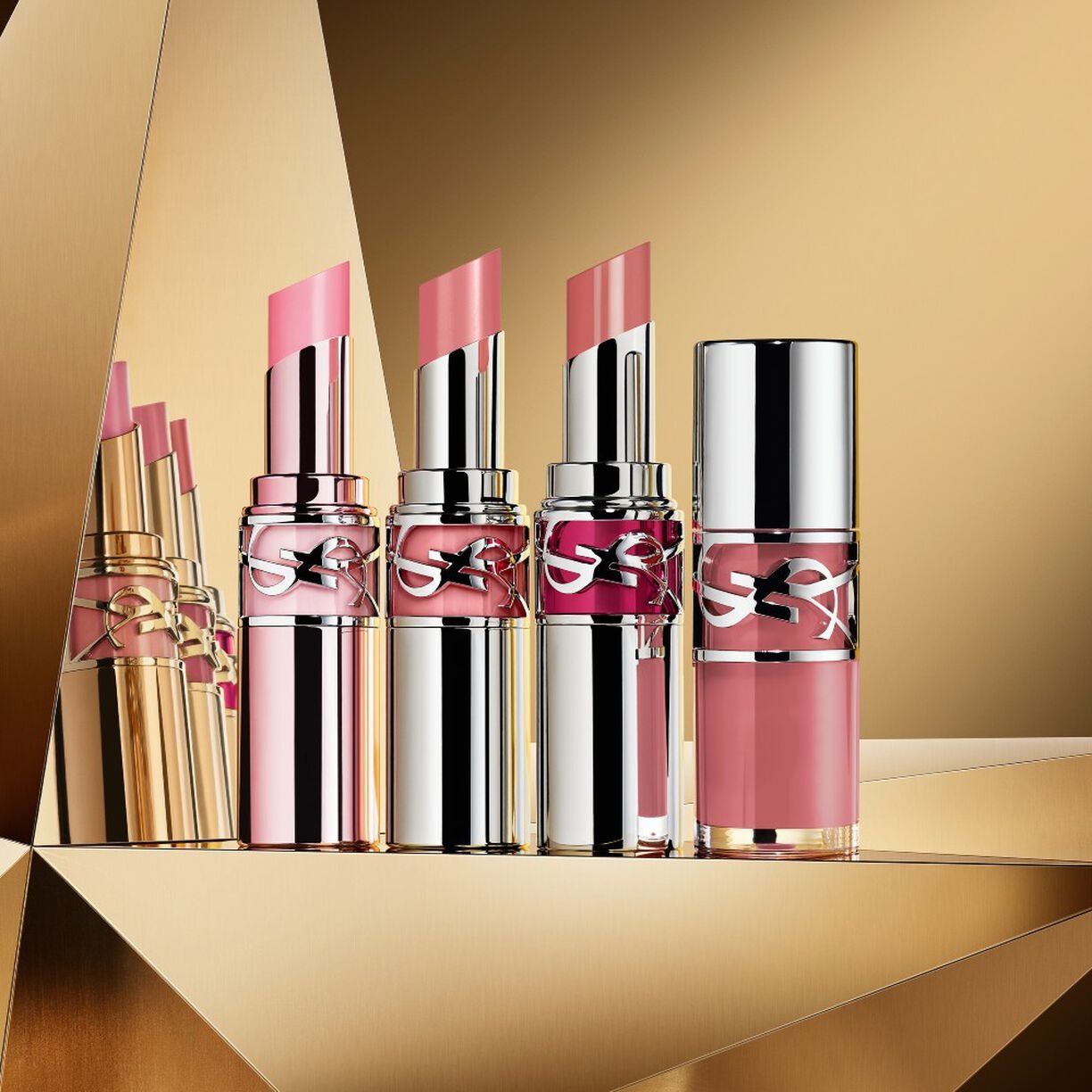 Bộ Quà Tặng Son YSL Loveshine Candy Glaze Duo Holiday Gift Set-Kallos